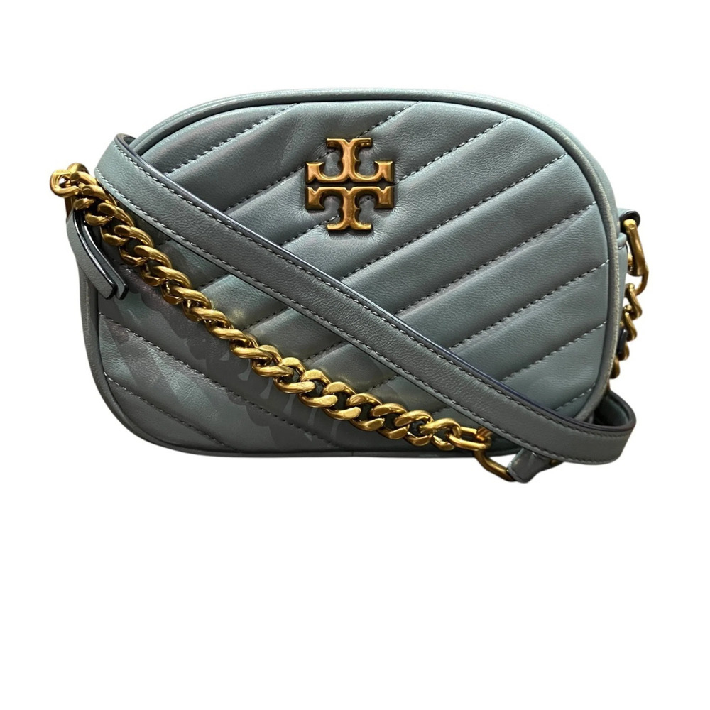 Tory Burch Chevron Small Camera Bag Shoulder Kira Leather